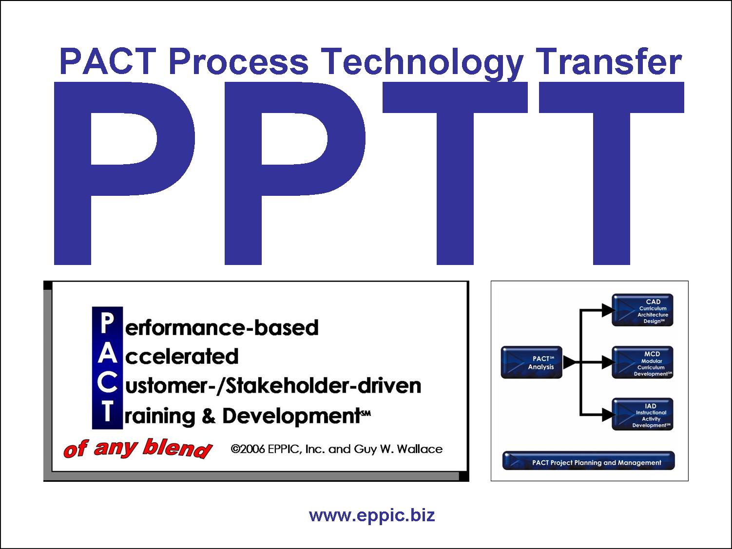 Implementing PACT via a PPTT – PACT Process Technology ...